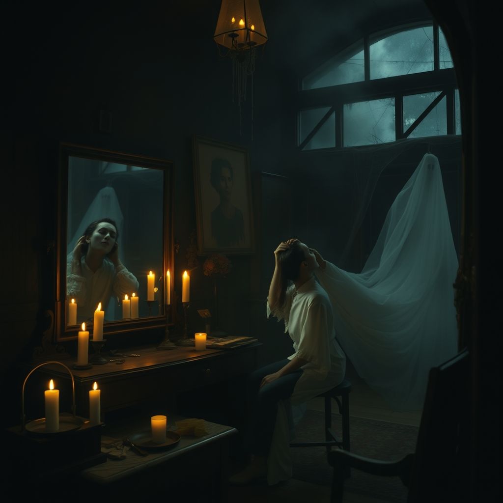 การเตรียมตัวของนักแสดงในหนังผี