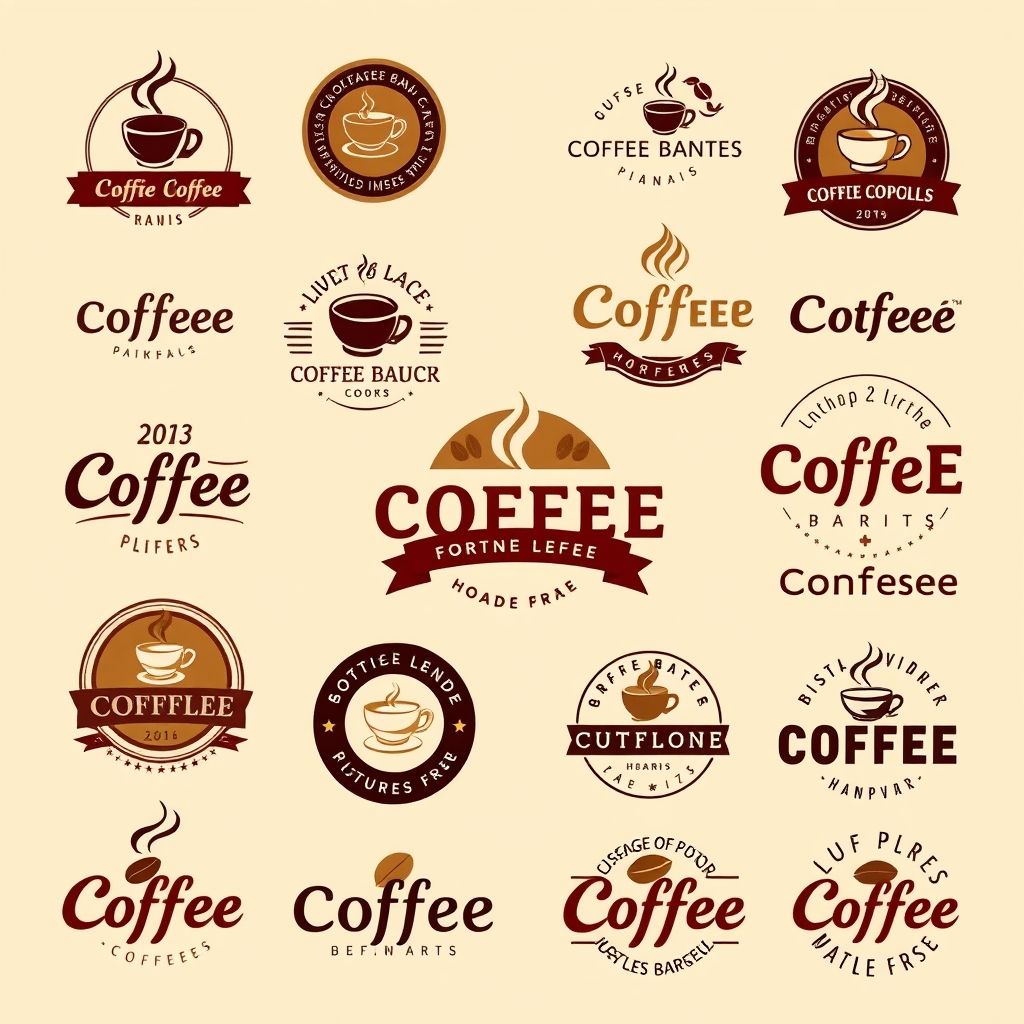 ดูโลโก้กาแฟที่สวยงามจากทั่วโลก