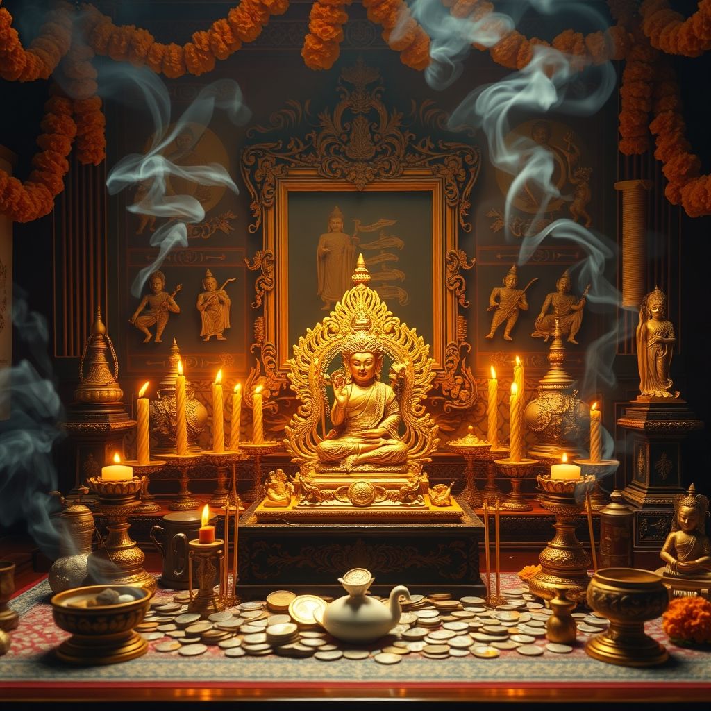 บูชาเครื่องรางเสริมดวงการเงิน