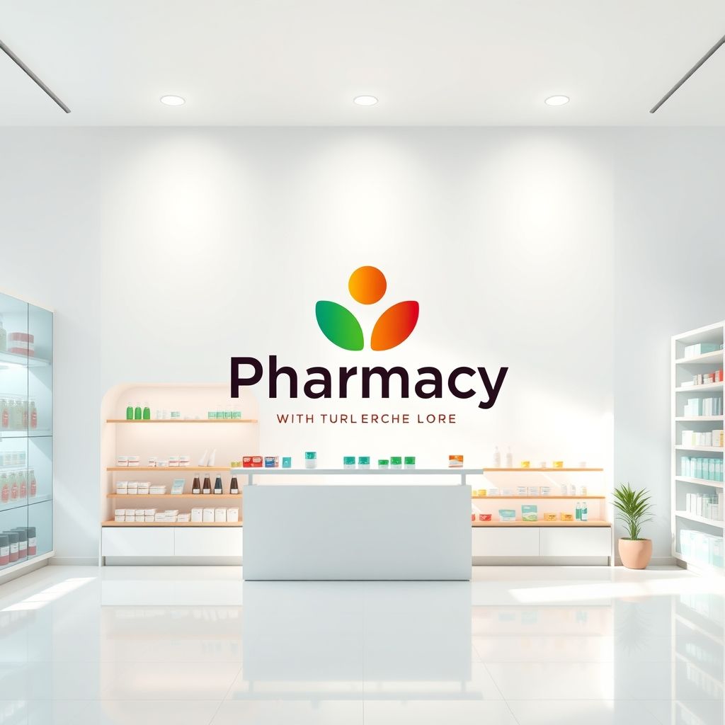 วิธีเลือกสีและรูปแบบโลโก้ที่ดึงดูดใจสำหรับร้านยา