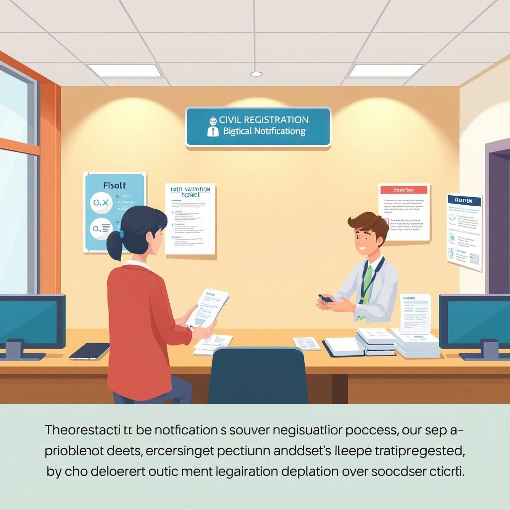 วิธีแก้ไขการแจ้งเกิด