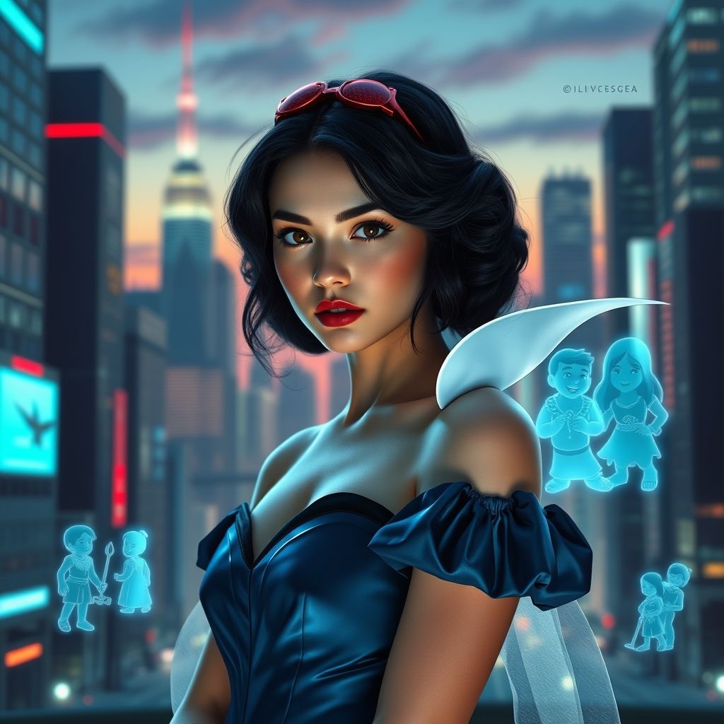 สโนว์ไวท์ในโลกแห่งภาพยนตร์ใหม่