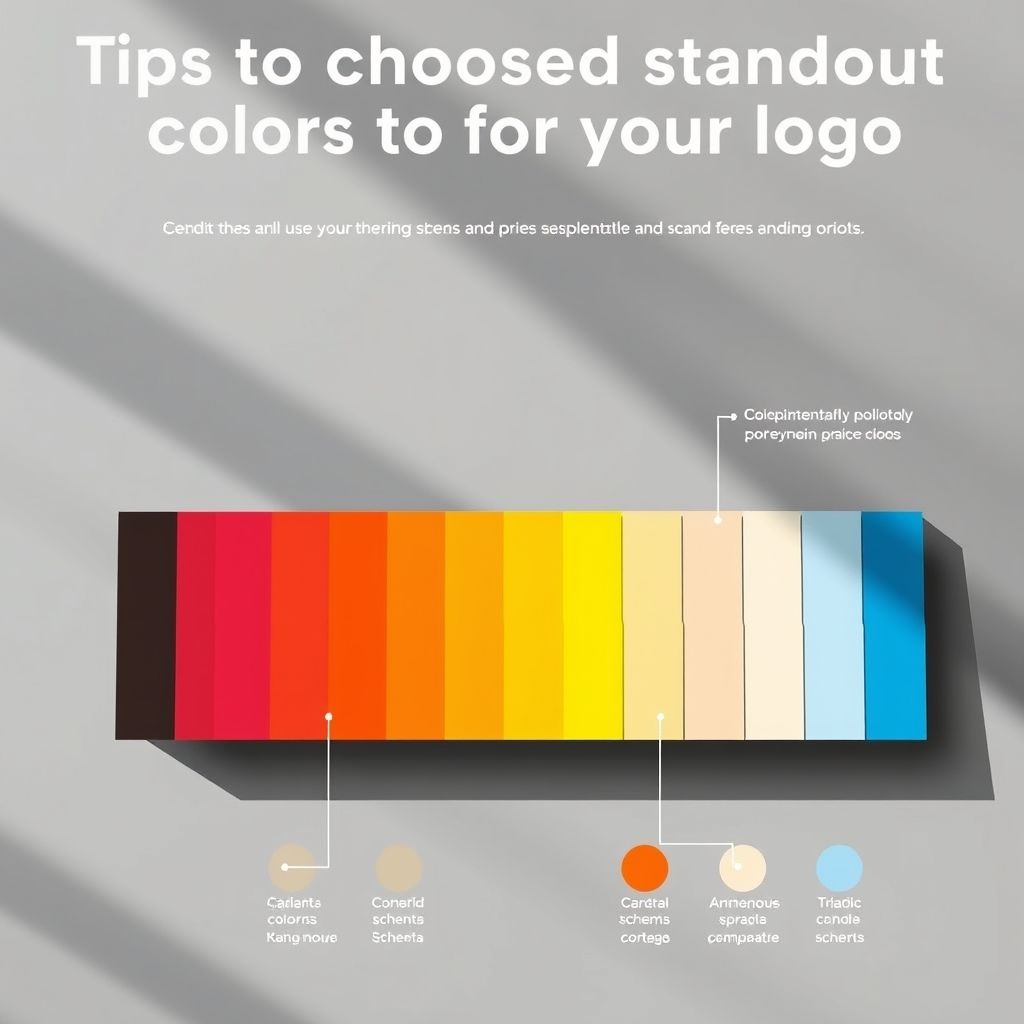 เคล็ดลับการเลือกสีที่โดดเด่นสำหรับโลโก้