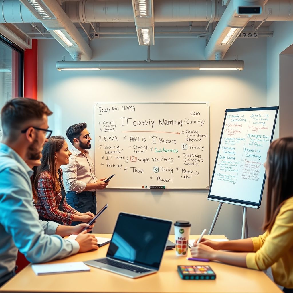 เทคนิคการตั้งชื่อบริษัทไอทีที่คนต้องหันมามอง