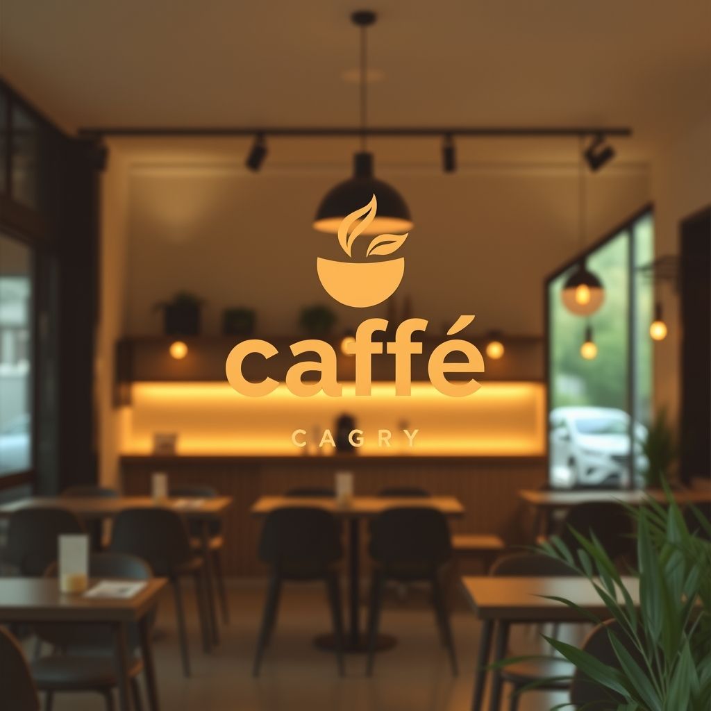 แรงบันดาลใจในการสร้างโลโก้คาเฟ่ใหม่