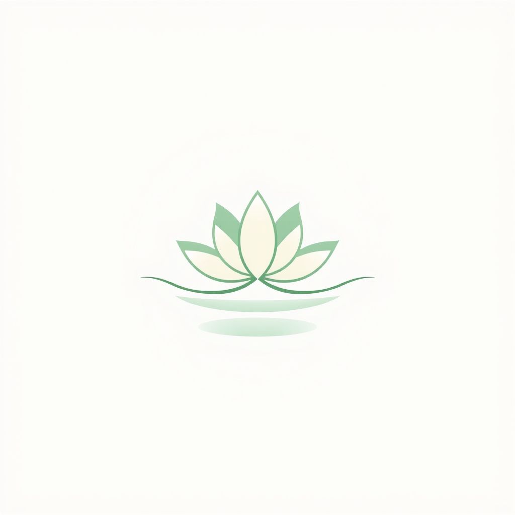 โลโก้สปาที่สื่อถึงความผ่อนคลาย